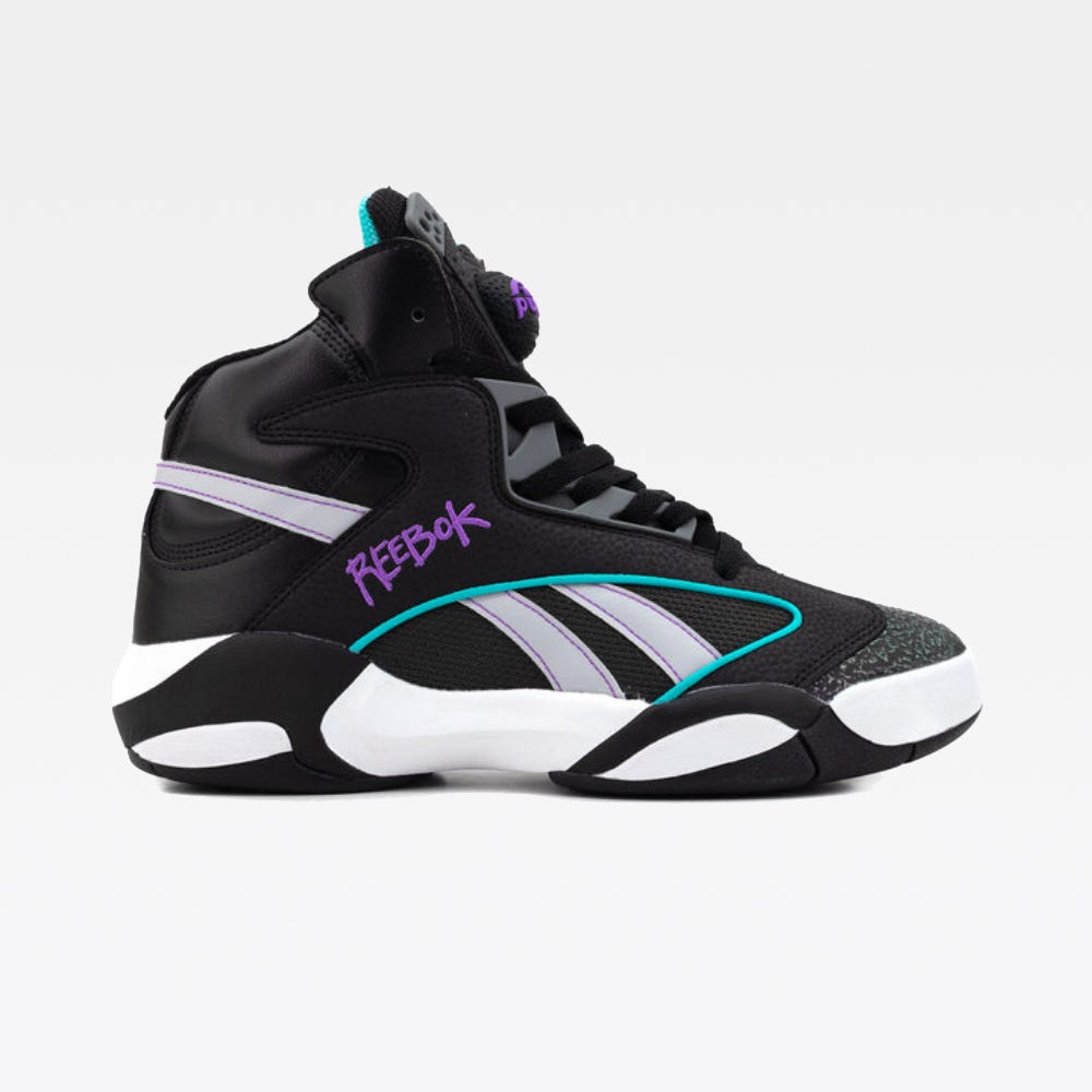 O Neal Reebok Shaq Attaq Size 15 Shaq Attaq Unisex Shoes In Black