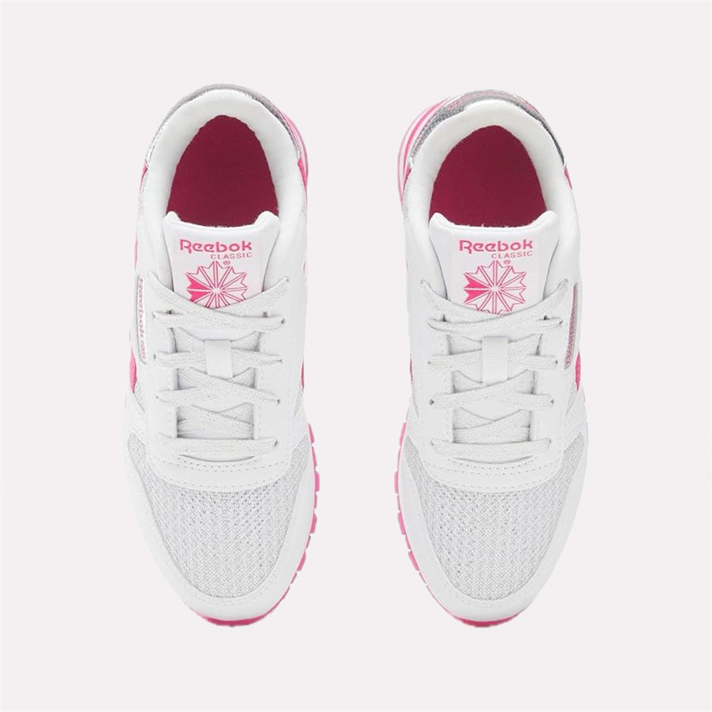Classic Leather Step N Flash Kid's Shoes