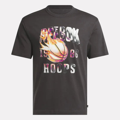 Basketball On Fire Men's Tee