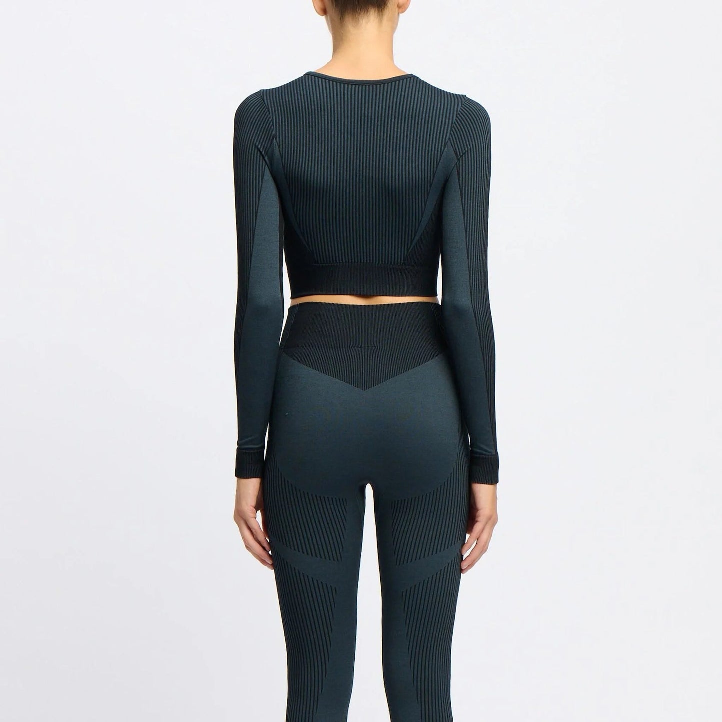 Lab Long Sleeve Seamless Crop Women's Top