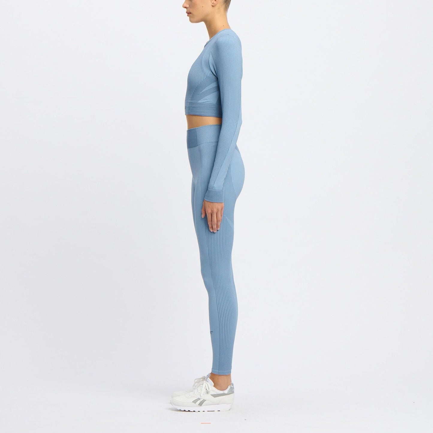 Lab Long Sleeve Seamless Crop Women's Top