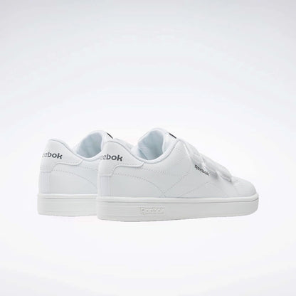 Court Clean Hook & Loop Straps Kid's Shoes