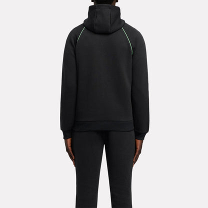 Sport Street Piping Spacer Full Zip Men's Hoodie