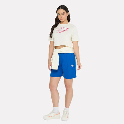 Iris 2 Crew Neck Cropped Women's T-Shirt