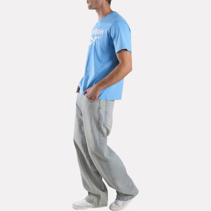 Chad Big Logo Crew Neck Short Shirt Men's T-Shirt