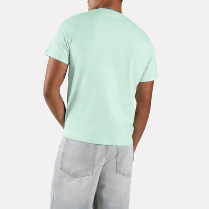 Chad Big Logo Crew Neck Short Shirt Men's T-Shirt