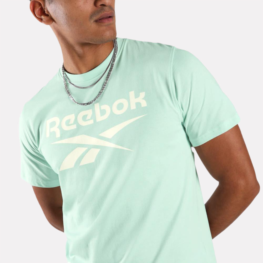 Chad Big Logo Crew Neck Short Shirt Men's T-Shirt