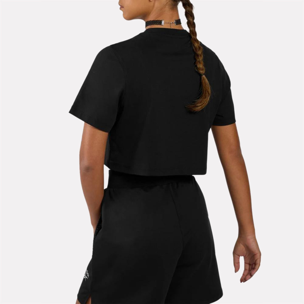 Mesh Cropped Women's T-Shirt