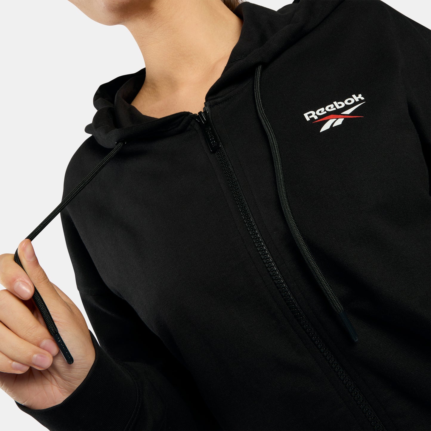 Identity Small Logo Full Zip Women's Hoodie