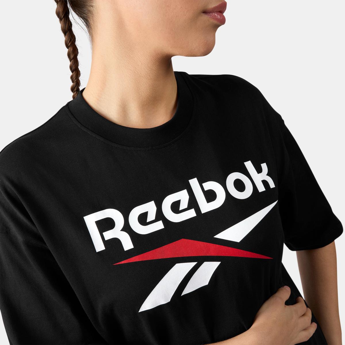 ID 2-Col Large Logo Relaxed Women's Tee