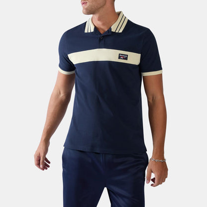 Heritage Panelled Pique Men's Polo Shirt