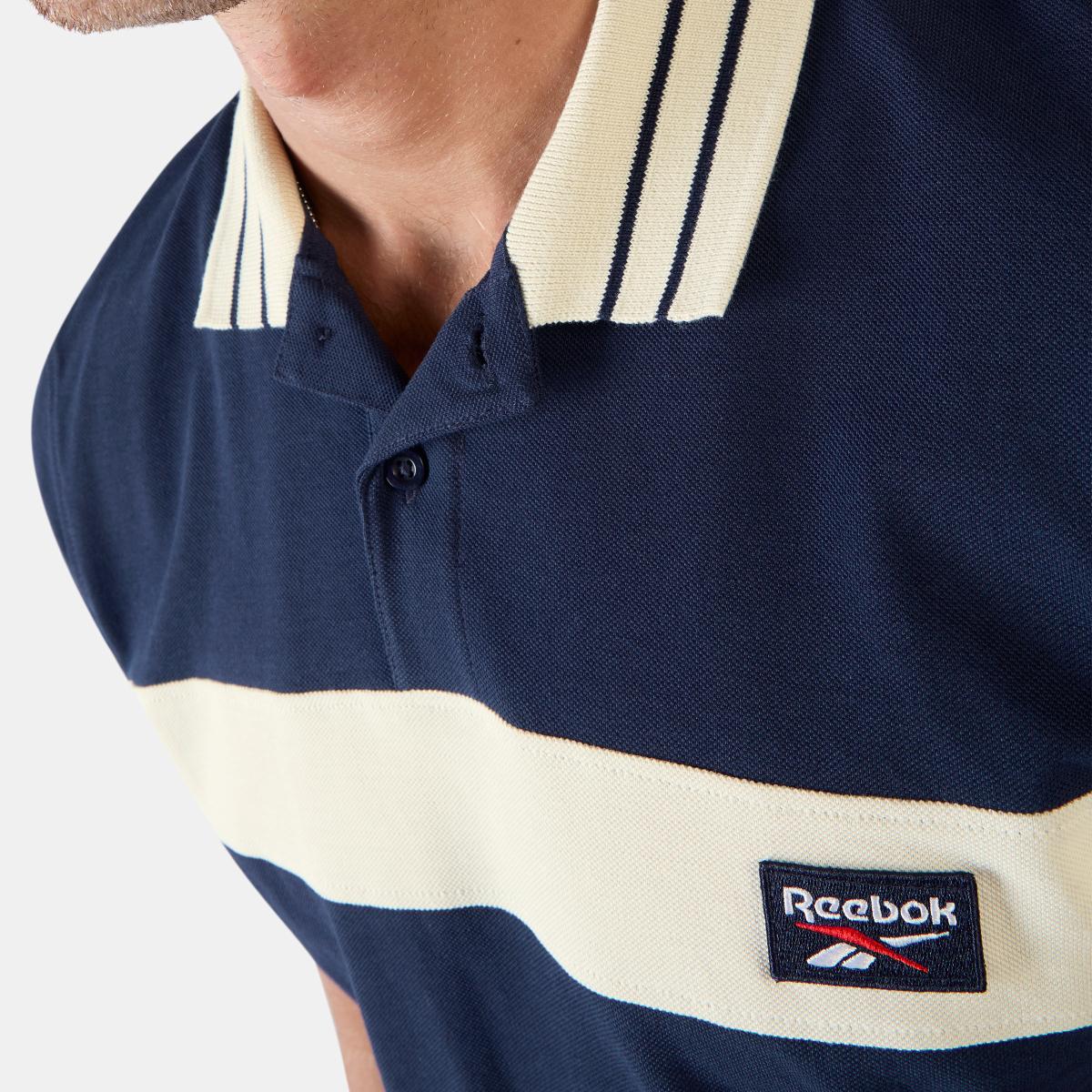 Heritage Panelled Pique Men's Polo Shirt