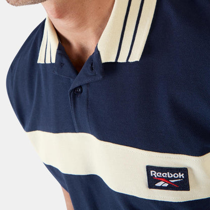 Heritage Panelled Pique Men's Polo Shirt